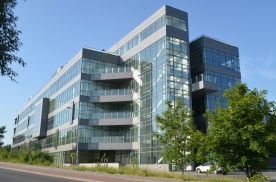 Budynki pracowni centrum biotechnologii w Gdańsku