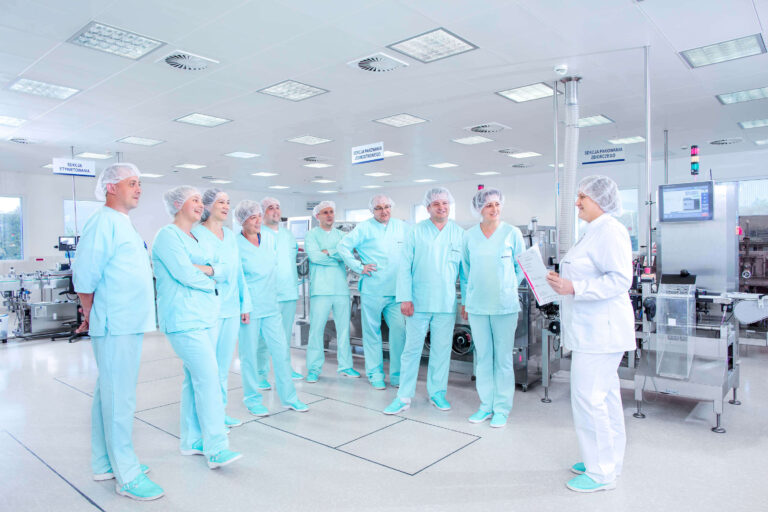 A group of employees