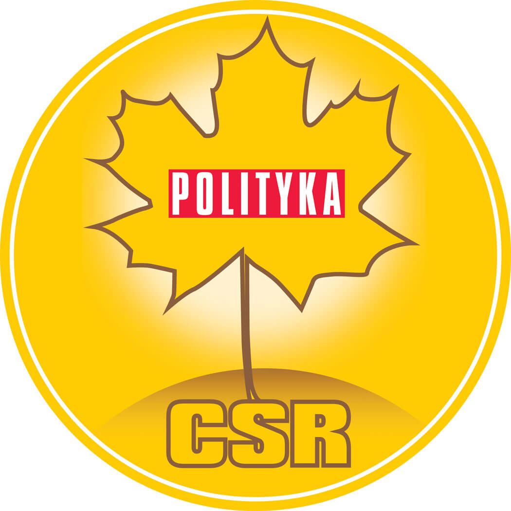 Logo nagrody Złoty Listek CSR 2019