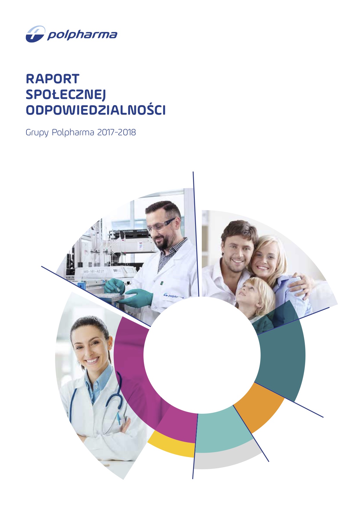 CSR Raport Polpharma 2017-2018 cover