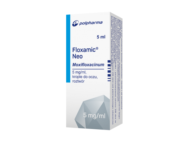 Floxamic Neo krople do oczu, roztwór 5 mg/ml 5 ml x 1