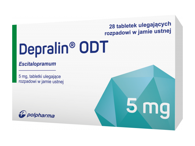 Depralin ODT 5 mg x 28 tab ulegające rozpadowi w jamie ustnej - Polpharma