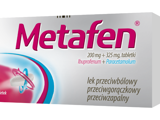 Metafen Metafen (200 mg + 325 mg) x 50 tabl. - Polpharma