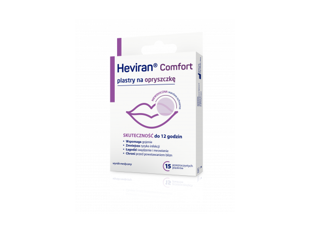 Heviran Comfort plasterki x 15 sztuk