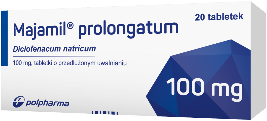 Majamil prolongatum 100 mg x 20 tabl. o przedł. uwalnianiu