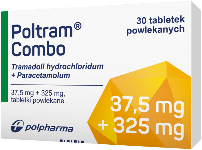 Poltram Combo (37,5 mg+ 325 mg) x 30 tabl. powl.