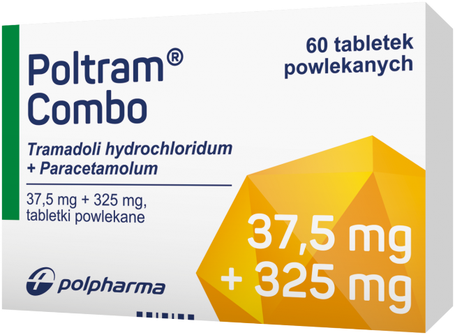 Poltram Combo (37,5 mg+ 325 mg) x 60 tabl. powl.