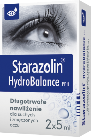 Starazolin HydroBalance PPH krople do oczu 5 ml x 2