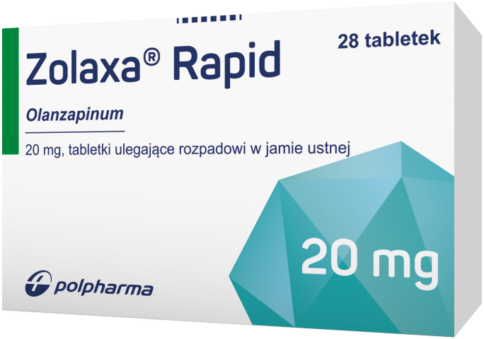 Zolaxa Rapid 20 mg x 28 tabl. uleg. rozpad. w jamie ust.