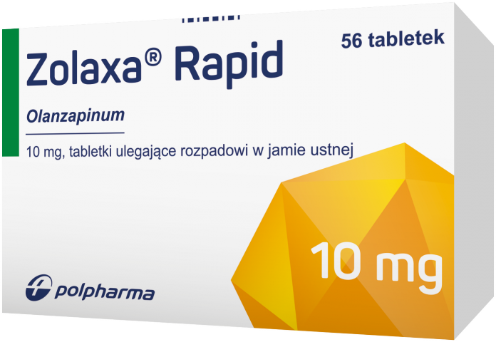 Zolaxa Rapid 10 mg x 56 tabl. uleg. rozpad. w jamie ust.