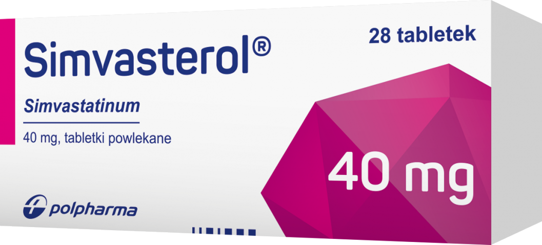 Simvasterol 40 mg x 28 tabl. powl.