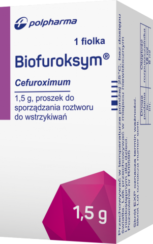 Biofuroksym s. subst. do inj. 1,5 g