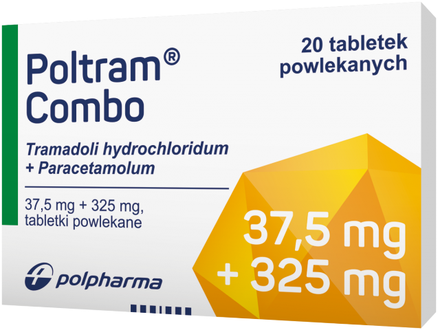 Poltram Combo (37,5 mg+ 325 mg) x 20 tabl. powl.