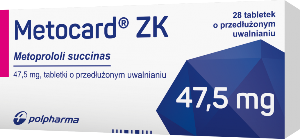 Metocard ZK 47,5 mg x 28 tabl. o przedł. uwal.