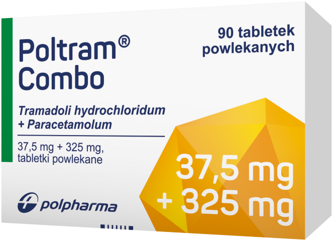 Poltram Combo (37,5 mg+ 325 mg) x 90 tabl. powl.