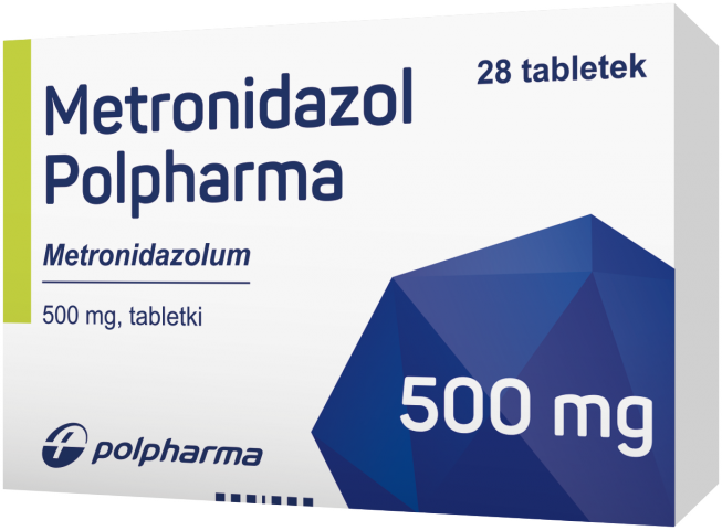 Metronidazol Polpharma 500 mg x 28 tabl.