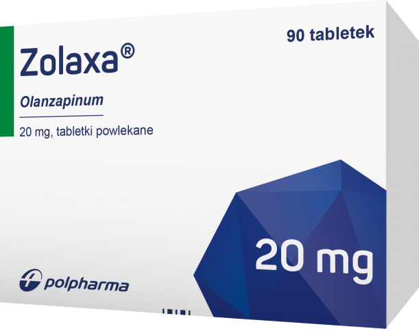 Zolaxa 20 mg x 90 tabl.