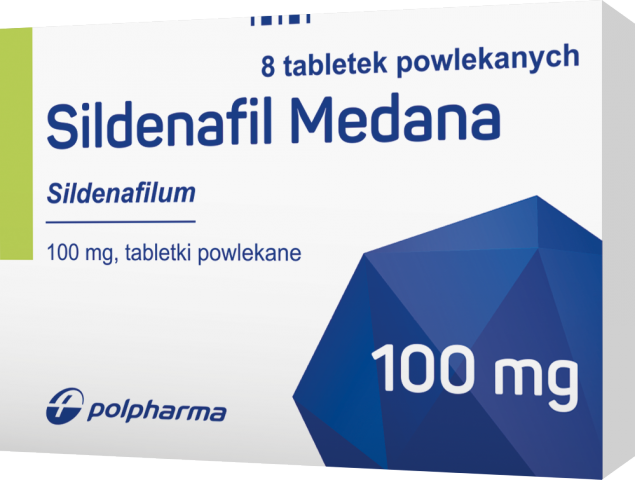 Sildenafil PPH 100 mg x 8 tabl. powl.