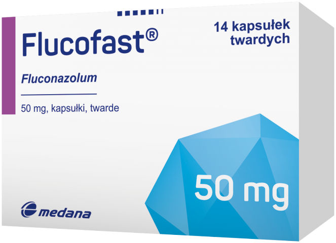Flucofast 50 mg x 14 kaps.