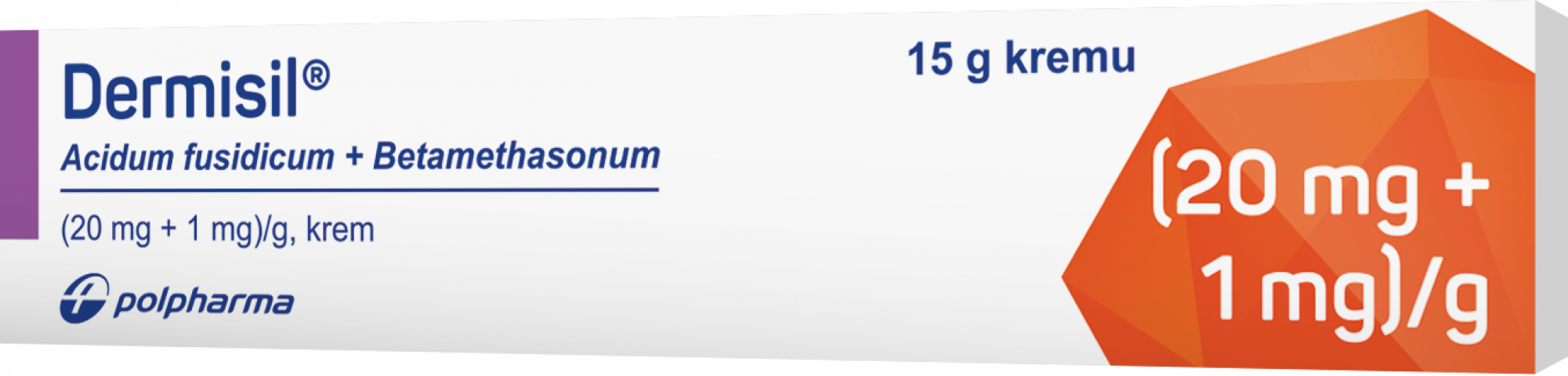 Dermisil krem (20 mg + 1 mg)/g x 15 g