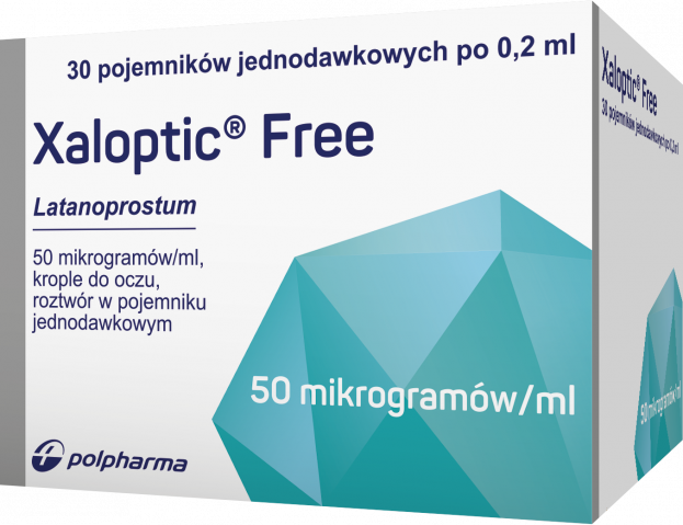 Xaloptic Free krople do oczu 50 µg/ml 0,2ml x 30 minims