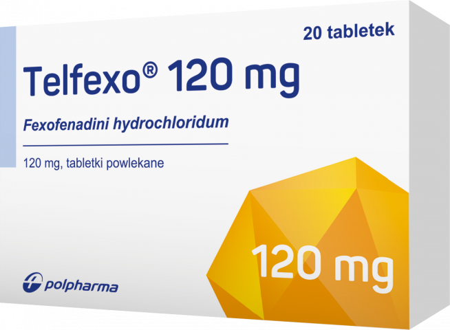 Telfexo 120 mg x 20 tabl. powl.