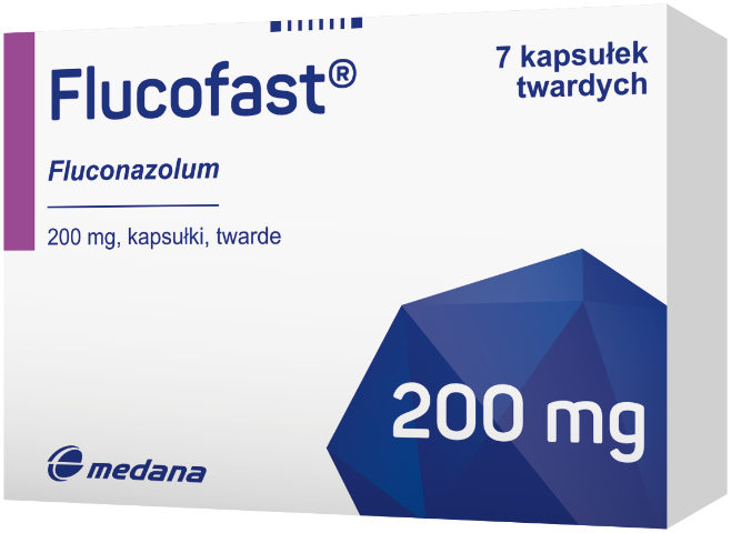 Flucofast 200 mg x 7 kaps.