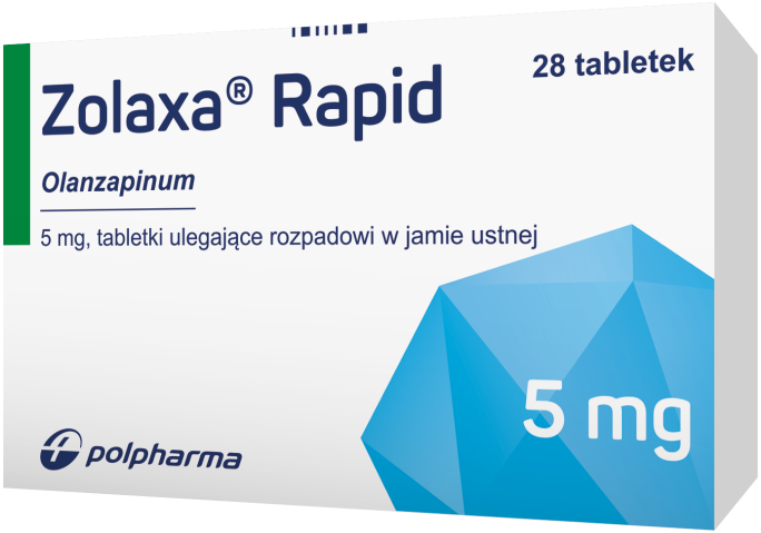 Zolaxa Rapid 5 mg x 28 tabl. uleg. rozpad. w jamie ust.