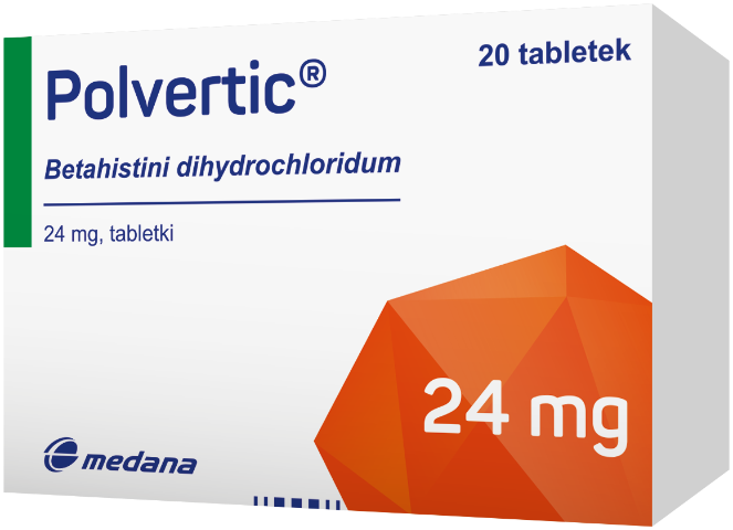 Polvertic 24 mg x 20 tabl.