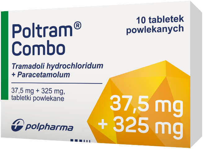 Poltram Combo (37,5 mg+ 325 mg) x 10 tabl. powl.