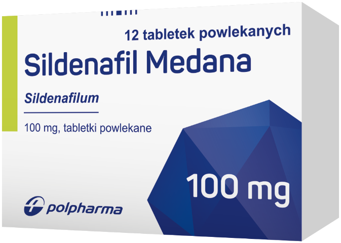 Sildenafil PPH 100 mg x 12 tabl. powl.