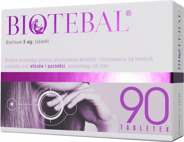 Biotebal 5 mg x 90 tabl.