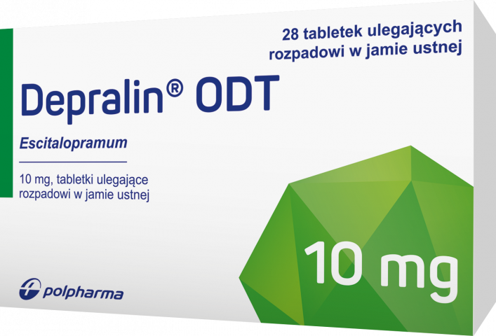 Depralin ODT 10 mg x 28 tab ulegające rozpadowi w jamie ustnej
