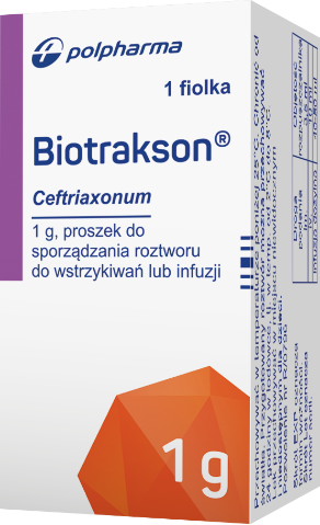 Biotrakson s. subst. do inj. 1 g