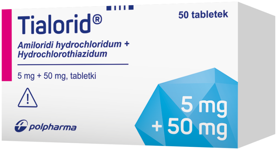 Tialorid (5 mg + 50 mg) x 50 tabl.
