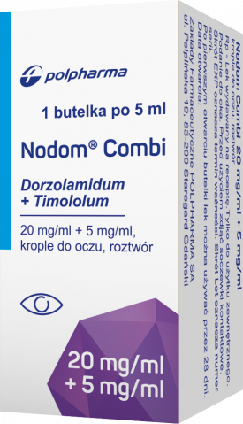 Nodom Combi krople do oczu 20+5 mg/ml 5 ml x 1