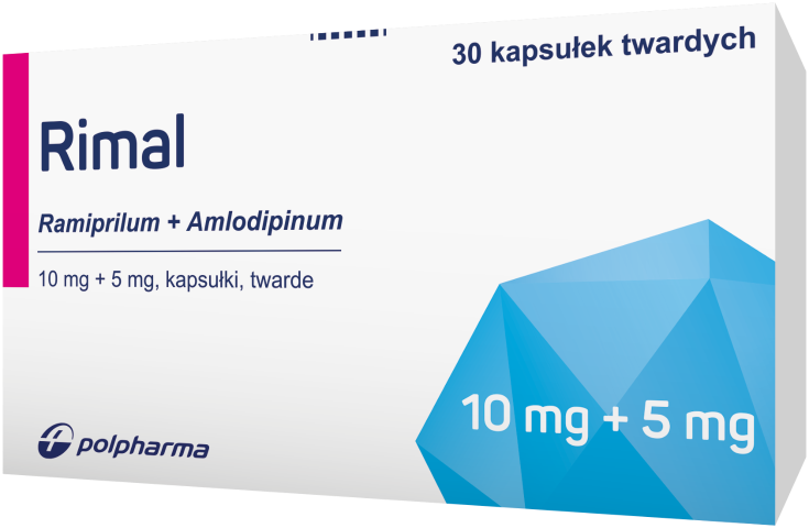 Rimal (10 mg + 5 mg) x 30 kaps.