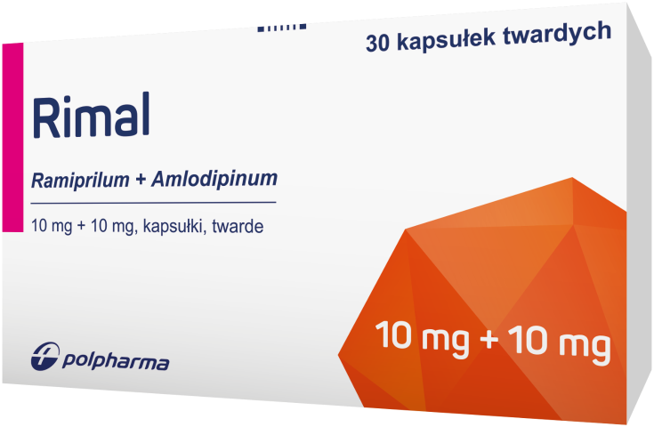 Rimal (10 mg + 10 mg) x 30 kaps.