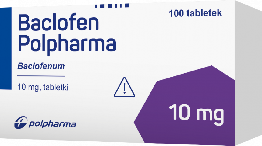 Baclofen Polpharma 10 mg x 100 tabl.