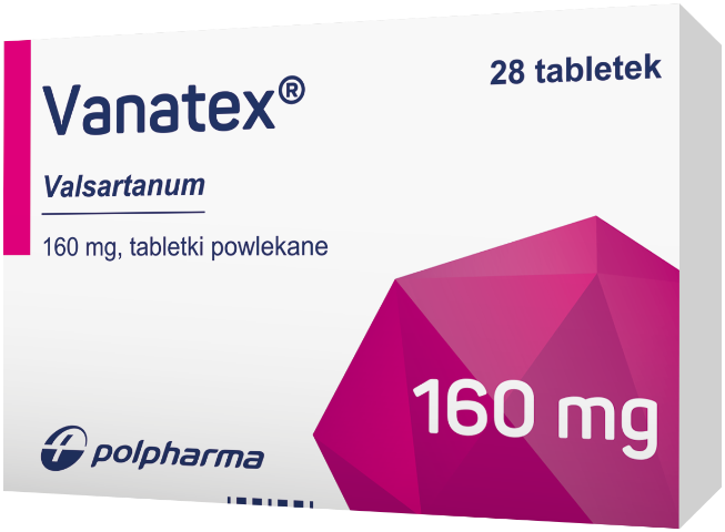 Vanatex 160 mg x 28 tabl. powl.