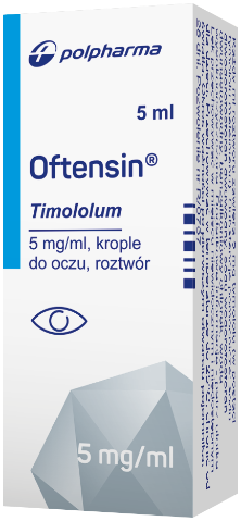 Oftensin krople do oczu, roztwór 5 mg/ml 5 ml x 1