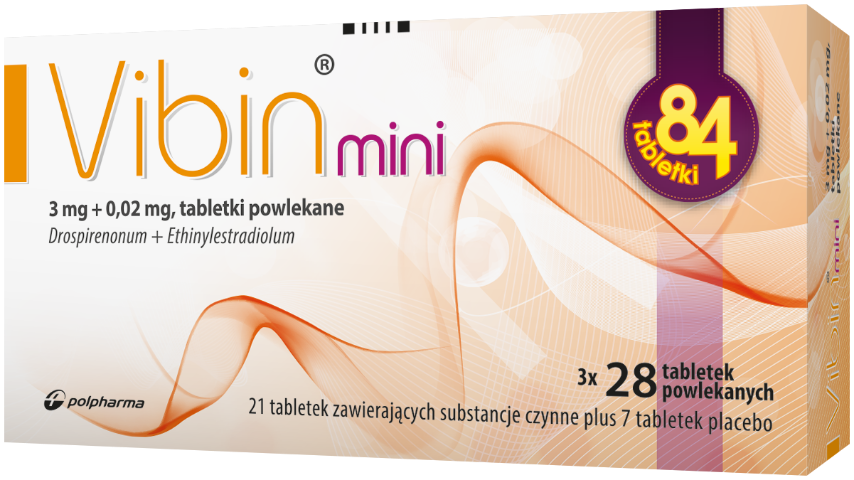 Vibin MINI (3 mg + 0,02 mg) x 84 tab powl