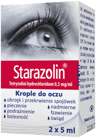 Starazolin krople do oczu 0,5 mg/ml 5 ml x 2