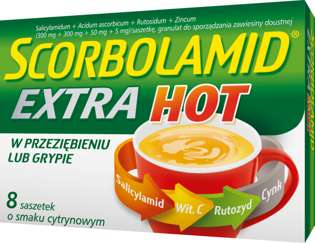Scorbolamid Extra Hot x 8 sasz.