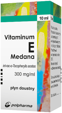 Vitaminum E Medana płyn doustny 0,3 g/ ml 10 ml