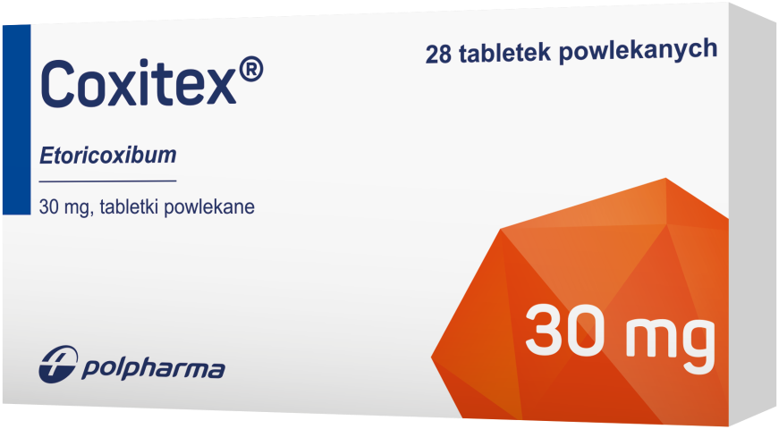 Coxitex 30 mg x 28 c. tabs
