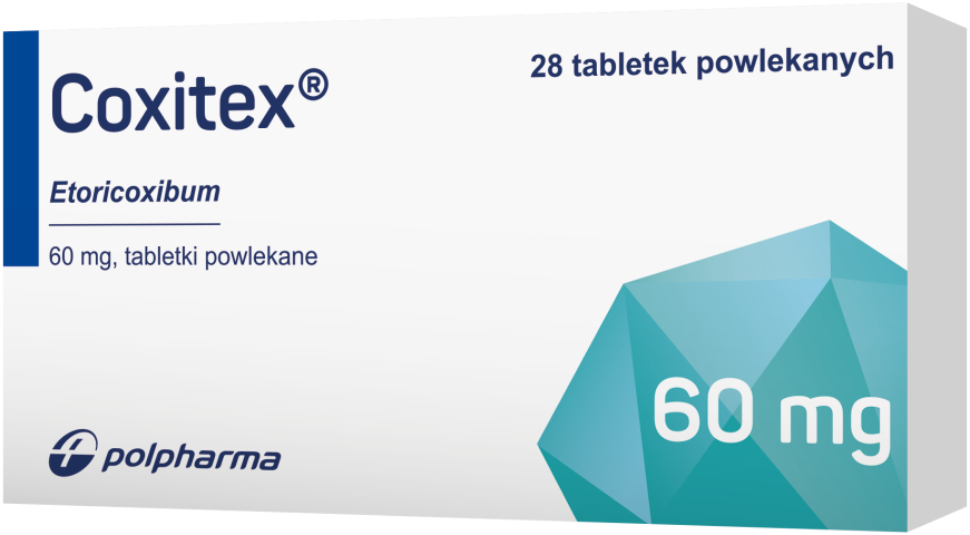 Coxitex 60 mg x 28 c. tabs