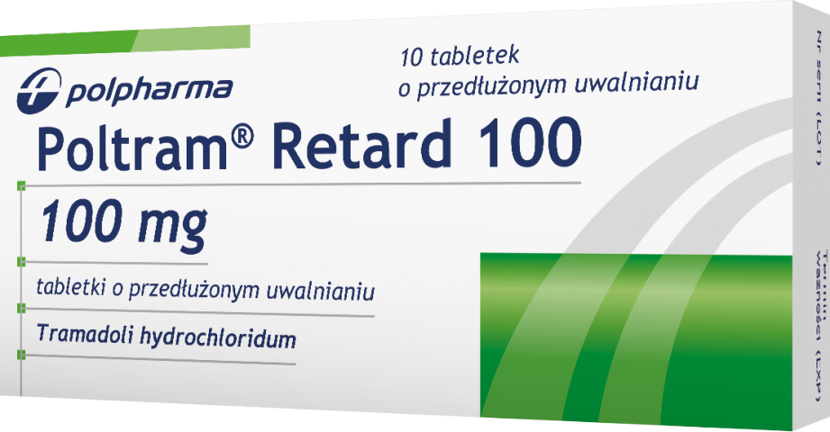 Poltram retard 100 mg x 10 tabl. o przedł. uwal.