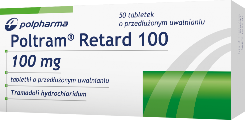 Poltram retard 100 mg x 50 tabl. o przedł. uwal.