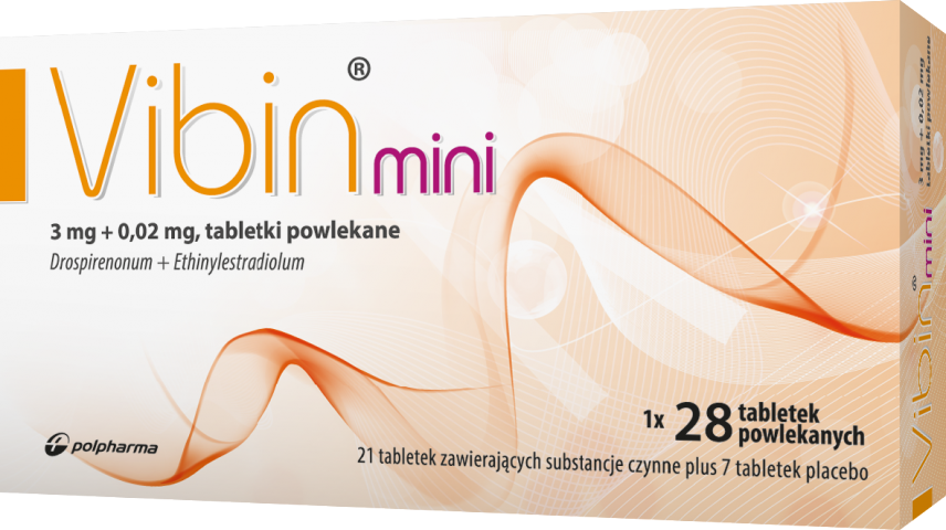 Vibin MINI (3 mg + 0,02 mg) x 28 tabl. (21+7)